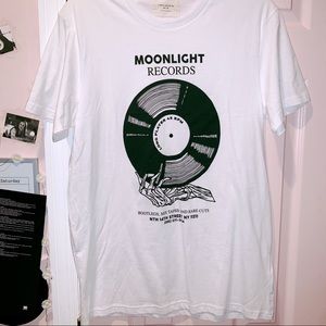Oversized Tee “Moonlight Records” Vintage